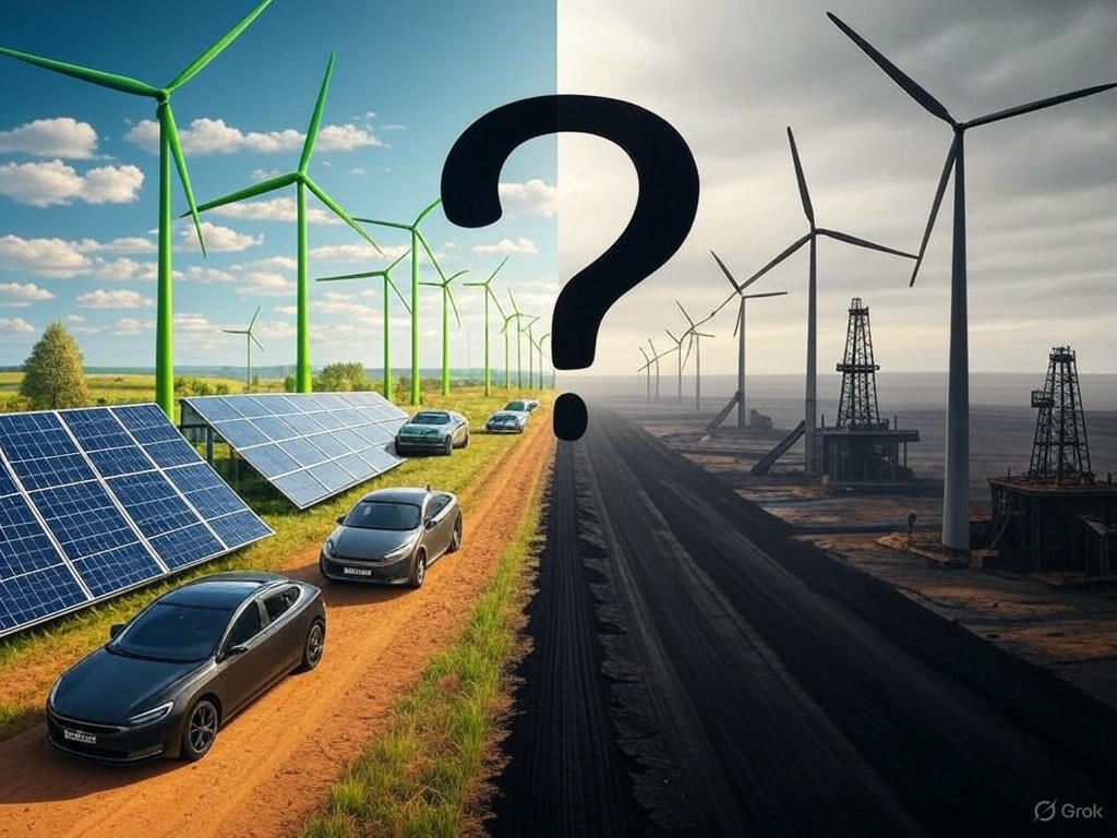 Has the Left Completely  Abandoned Green Energy?